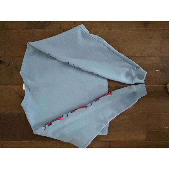 Governors Ball Swag Cut off Sweatshirt Medium 2021 NYC Cropped Shirt M Concert - Picture 2 of 5